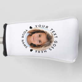 Creëer Uw Eigen Fototekst en Naam Golfheadcover