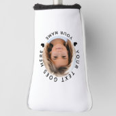 Creëer Uw Eigen Fototekst en Naam Golfheadcover (Draai 90)