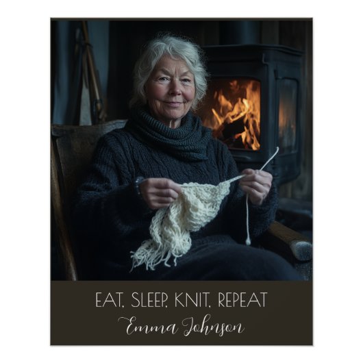 Creëer Uw Eigen Fototekst en Naam Perfect Poster (Voorkant)