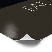 Creëer Uw Eigen Fototekst en Naam Perfect Poster (Hoek)