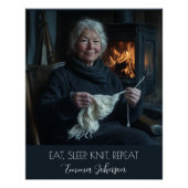 Creëer Uw Eigen Fototekst en Naam Perfect Poster (Voorkant)