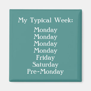 Creëer Uw eigen Funny Internet Meme Blauwgroen Magneet