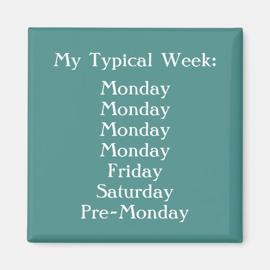 Creëer Uw eigen Funny Internet Meme Blauwgroen Magneet (Voorkant)