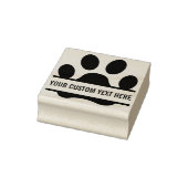 Creëer Uw eigen Funny Paw Print Rubberstempel (Stempel)