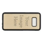 Samsung Galaxy S7 Slim Esdoornhout Houten hoesje (Achterkant (horizontaal))