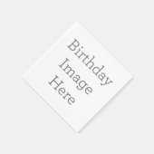 Papieren servetten, Standaard Cocktail Servet (Hoek)