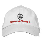 Creëer Uw eigen geborduurde aangepaste monogram V0 Pet (Voorkant)