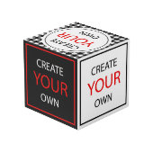 Creëer uw eigen - Gecontroleerde buffelplaat / Aan Kubus (Achter hoekig)