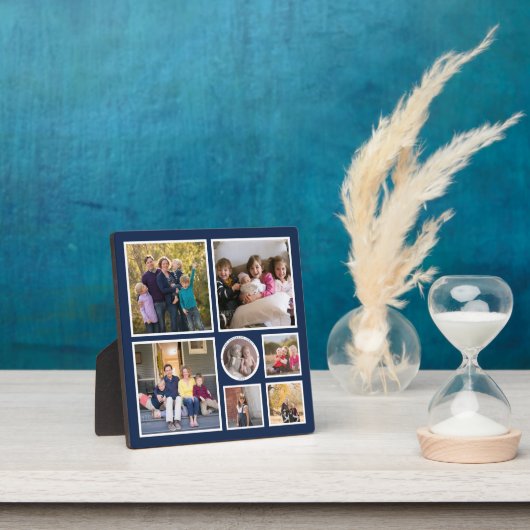 Creëer Uw eigen gedenkbare familie fotocollage Fotoplaat (Insitu)
