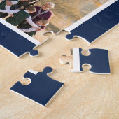 Creëer Uw eigen gedenkbare familie fotocollage Legpuzzel (Zijkant)