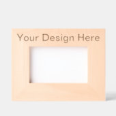 Personaliseerbare 15 cm x 10 cm Liggend, MontuurStijl: natural (Voorkant)