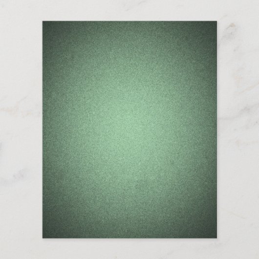 Creëer Uw eigen — gehakte textuur — groen Flyer (Voorkant)