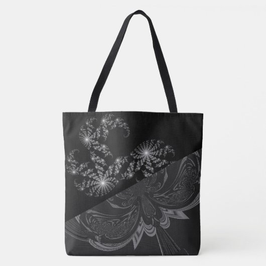 Creëer Uw eigen geluid in zwart-wit, overal in de Tote Bag (Voorkant)