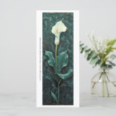 Creëer Uw eigen gemarmerde Calla Lily Bladwijzer K (Staand voorkant)