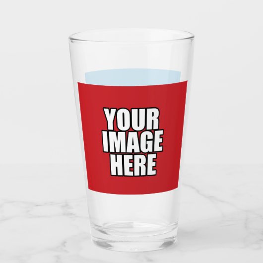 Creëer uw eigen gepersonaliseerd (2 zijdes) glas (Voorkant)