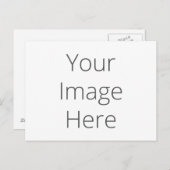 Creëer Uw eigen Gepersonaliseerd Briefkaart (Voorkant / Achterkant)