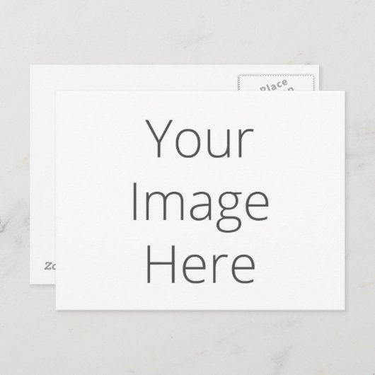 Creëer Uw eigen Gepersonaliseerd Briefkaart (Voorkant / Achterkant)