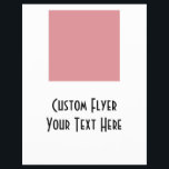 CREËER UW EIGEN GEPERSONALISEERD FLYER<br><div class="desc">Ontwerp uw eigen aangepaste kleding, geschenken, nieuwtjes, verzamelobjecten, feestbevoordelingen en nog veel meer. Upload uw eigen kunstwerk of foto's, voeg uw eigen woorden toe en kies van honderden koele doopvonten en onbeperkte achtergrondkleuren. Eenvoudig te personaliseren! Ideaal voor alle gelegenheden, ontwerp aangepaste spullen zoals je ze wilt, wanneer je ze nodig...</div>