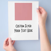 CREËER UW EIGEN GEPERSONALISEERD FLYER (Hand)