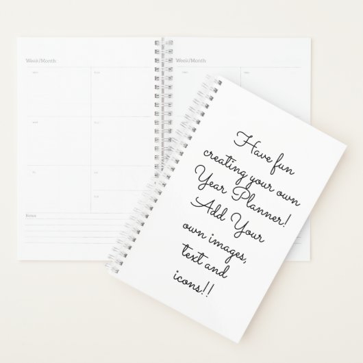 Creëer Uw eigen Gepersonaliseerd Jaar Planner (Display)