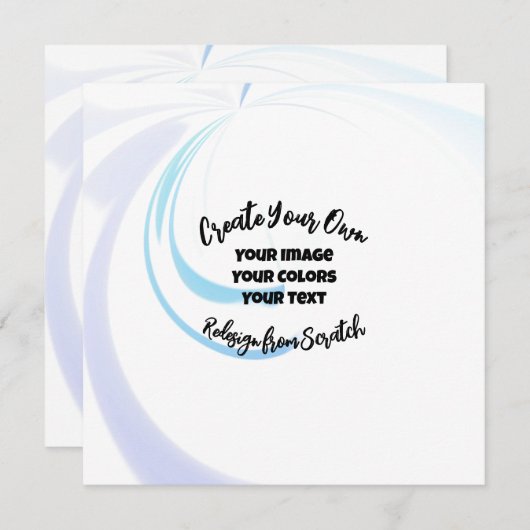 Creëer Uw eigen Gepersonaliseerd Kaart (Voorkant / Achterkant)