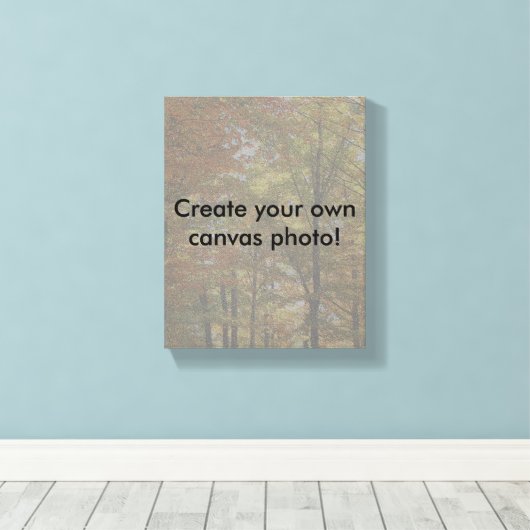 Creëer Uw eigen Gepersonaliseerd prachtige canvas (Insitu (Houten vloer))