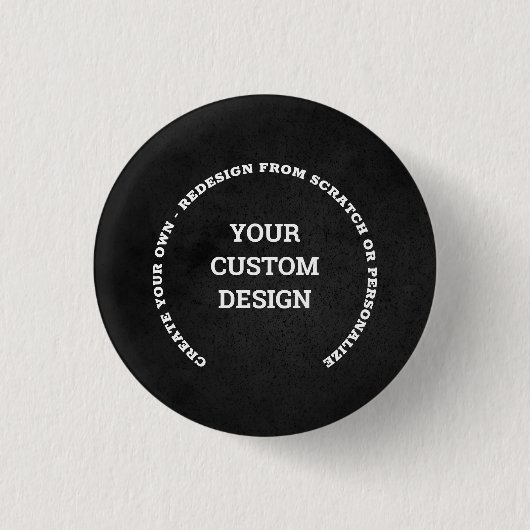 Creëer Uw eigen Gepersonaliseerd Ronde Button 3,2 Cm (Voorkant)