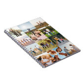 Creëer Uw eigen gepersonaliseerde 12 foto collage Notitieboek (Rechterzijde)