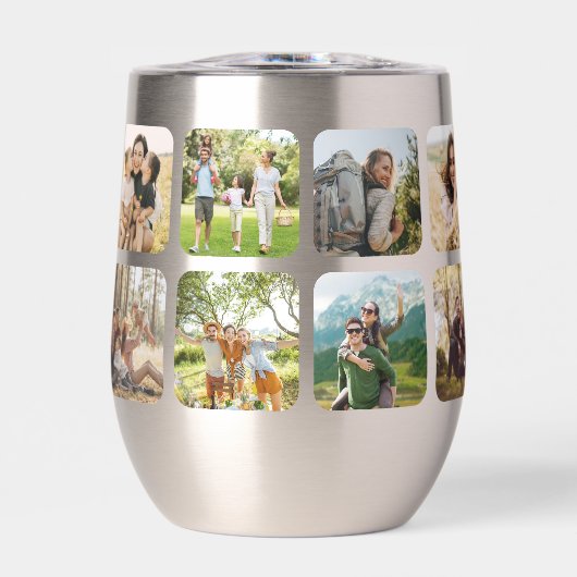 Creëer Uw eigen gepersonaliseerde 14 foto collage (Voorkant)