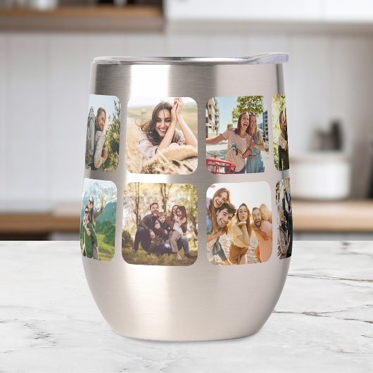 Creëer Uw eigen gepersonaliseerde 14 foto collage