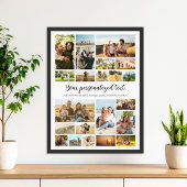 Creëer Uw eigen gepersonaliseerde 22 foto collage Poster