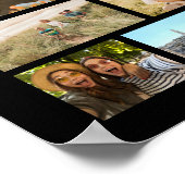 Creëer Uw eigen gepersonaliseerde 22 foto collage Poster (Hoek)