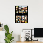 Creëer Uw eigen gepersonaliseerde 22 foto collage Poster (Thuiskantoor)