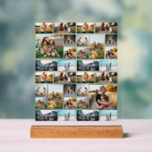 Creëer Uw eigen gepersonaliseerde 32 fotocollage Acryl Bord (Neutraal)