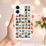 Creëer Uw eigen gepersonaliseerde 46 foto collage iPhone 16 Hoesje<br><div class="desc">Creëer uw eigen gepersonaliseerde fotocollage iPhone-hoesje met 46 van uw favoriete afbeeldingen in een fotocollage-raster voor een aangepaste fototelefoonhoes.</div>