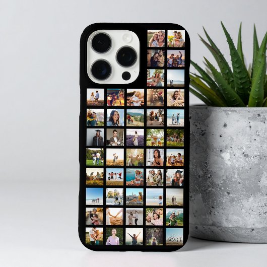 Creëer Uw eigen gepersonaliseerde 46 foto collage Case-Mate iPhone Case