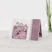 Creëer uw eigen gepersonaliseerde 70ste verjaardag kaart (Voorkant)