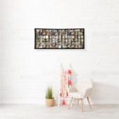 Creëer Uw eigen gepersonaliseerde 90 foto collage Spandoek (Insitu)