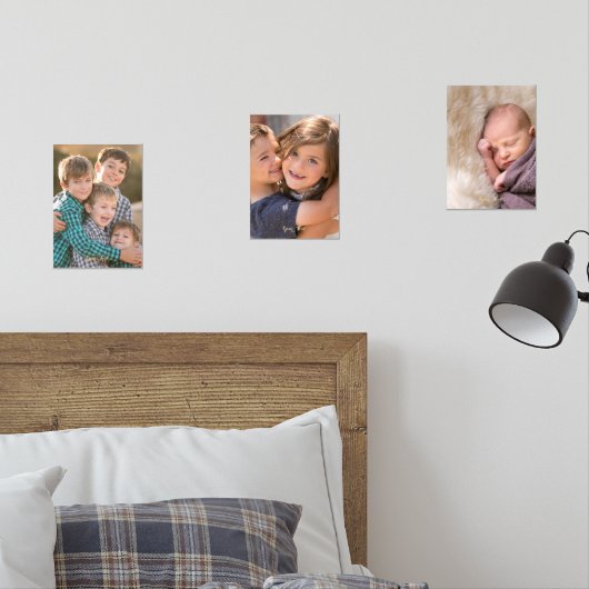 Creëer Uw eigen gepersonaliseerde aangepaste fotot Muurkunst Sets (Slaapkamer)