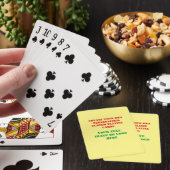Creëer Uw eigen gepersonaliseerde aangepaste kerst Pokerkaarten (Insitu)