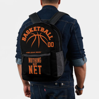 Creëer uw eigen gepersonaliseerde basketbalrugzak bedrukte rugzak