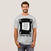 Creëer uw eigen gepersonaliseerde cadeaus t-shirt (Voorkant volledig)