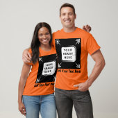 Creëer uw eigen gepersonaliseerde cadeaus t-shirt (Unisex)