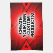 Creëer uw eigen, gepersonaliseerde en unieke theedoek (Verticaal)