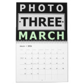 Creëer Uw eigen gepersonaliseerde familiefoto 2025 Kalender (Mar 2026)