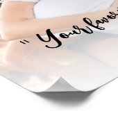 Creëer Uw eigen gepersonaliseerde foto Aangepaste Poster (Hoek)