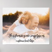 Creëer Uw eigen gepersonaliseerde foto Aangepaste Poster (Voorkant)