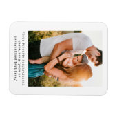 Creëer uw eigen gepersonaliseerde foto en offerte magneet (Horizontaal)