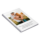 Creëer uw eigen gepersonaliseerde foto en offerte notitieboek (Rechterzijde)