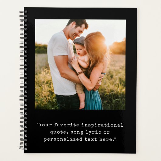 Creëer uw eigen gepersonaliseerde foto en offerte planner (Voorkant)